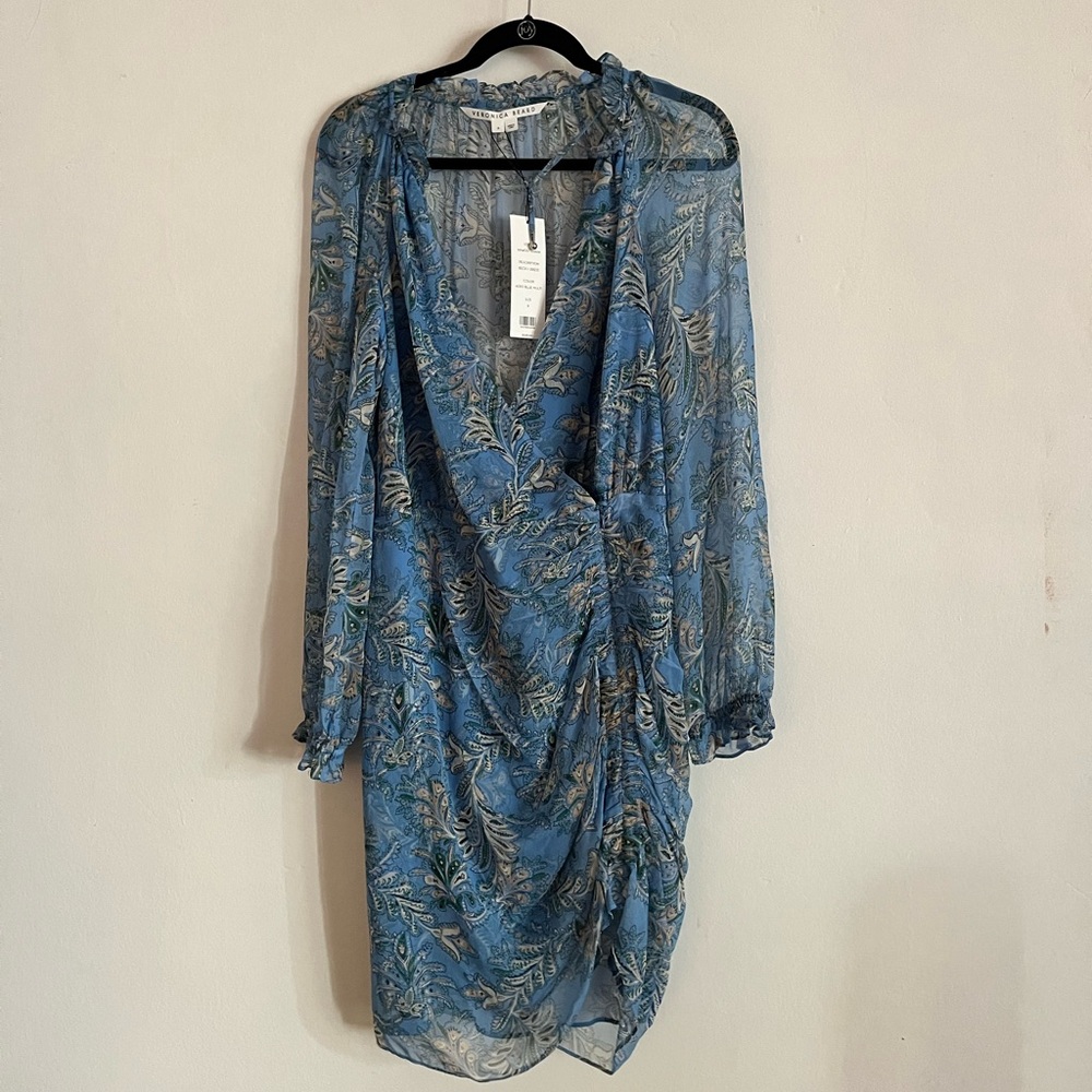 VERONICA BEARD BRAND NEW SILK DRESS NEVER BEEN WORN